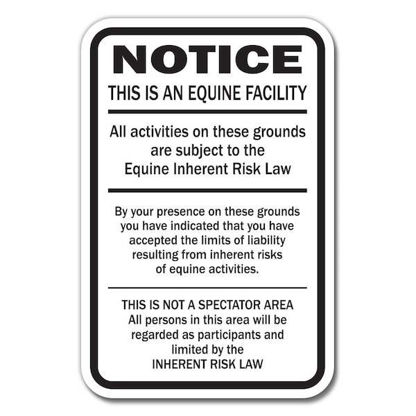 24 in Height, Plastic, 24" x 18", WS-P-1824-Supplemental Sign